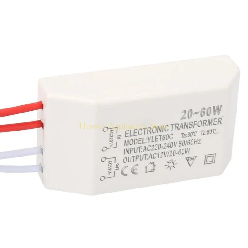 D0AB LED DRIVER Electronic 20-60W 220V-240V إلى 12V محول الجهد