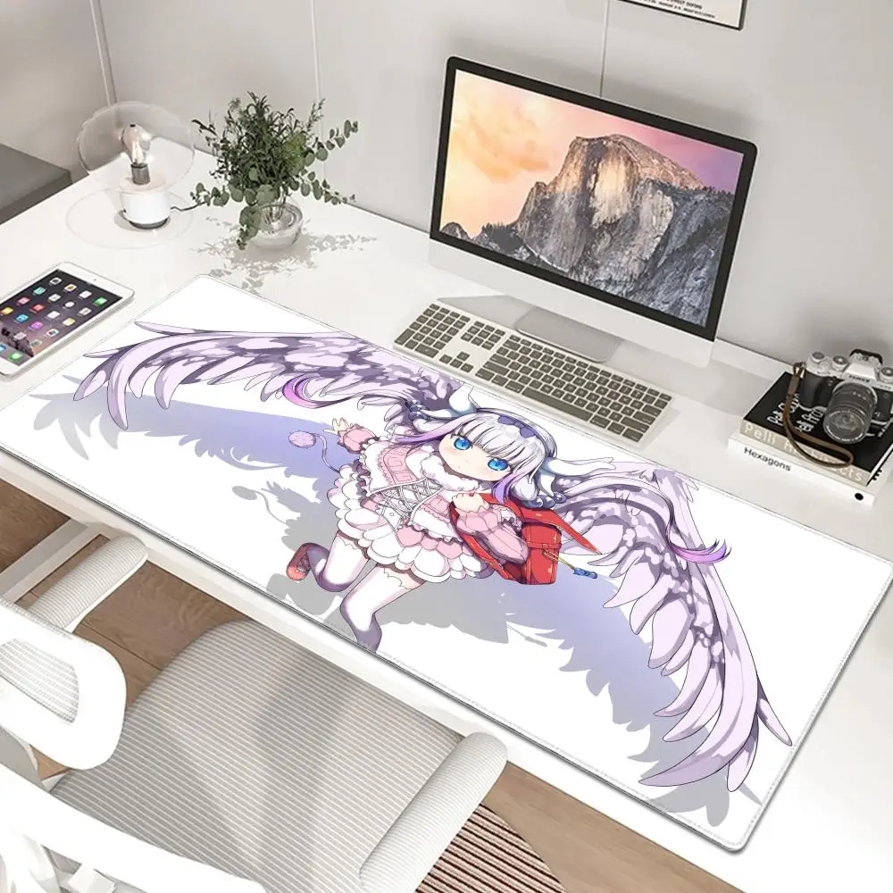 

Miss Kobayashi Dragon Maid MousePad Large Computer Gaming HD Printing Accessories player Office Mat Carpet Anti-slip Laptop Soft