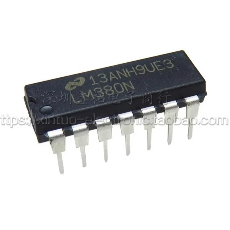 1 PCS/LOTE LM380N LM380N/NOPB LM380 DIP-14 100% New and Original IC chip integrated circuit