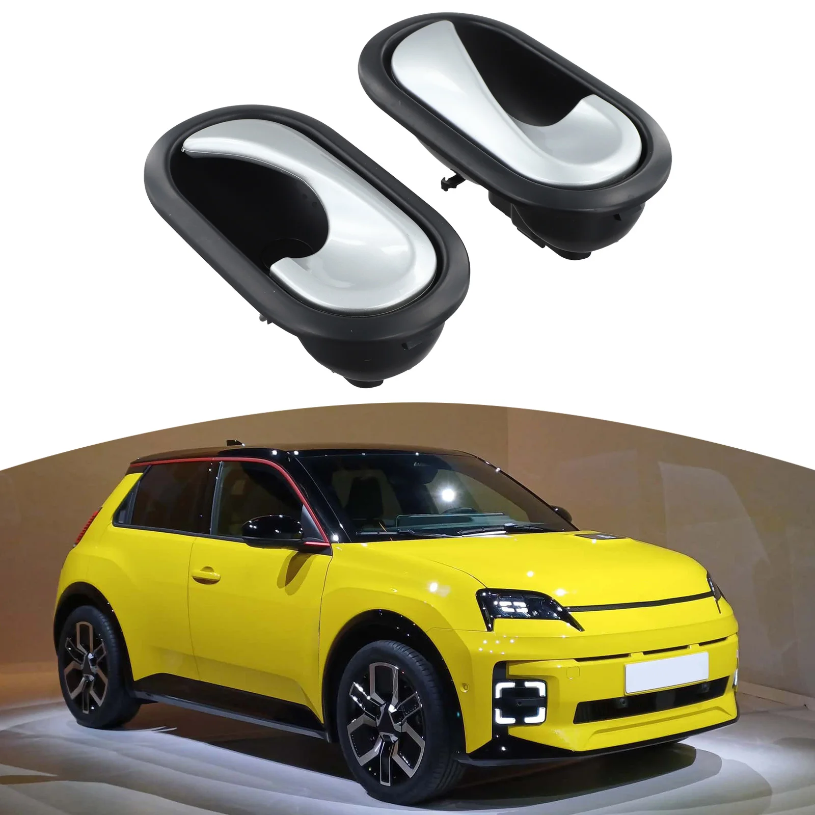 

For Renault Master MK3 Car Door Handle 17.5*11.5*8.5 Interior Handle Constructed From ABS Material Easy Installation Design