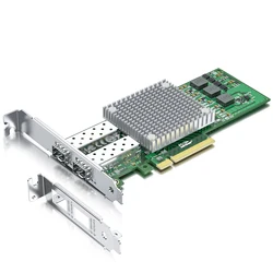 10Gb PCI-E NIC Network Card, with Broadcom BCM57810S Chipset,PCI Express Ethernet LAN Adapter Support Windows Server//Linux