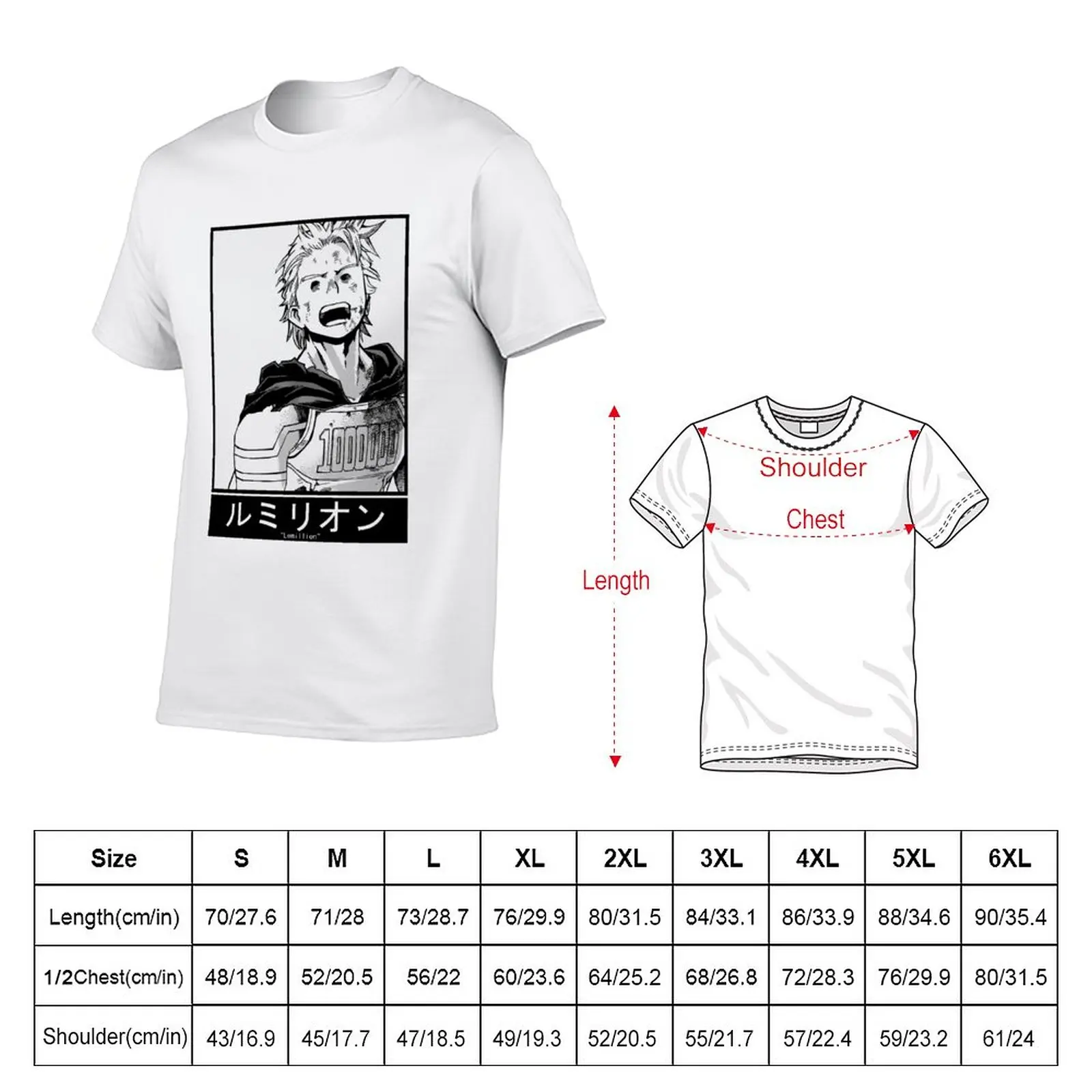 New Lemillion (Boku No Hero Academia) T-Shirt anime custom t shirts men t shirts