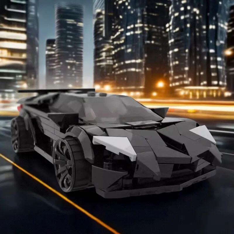 

MOC City Speed Racing Car Series Наборы строительных блоков Креативный спортивный автомобиль SV Модель DIY Детские сборные игрушки Подарок на день рождения