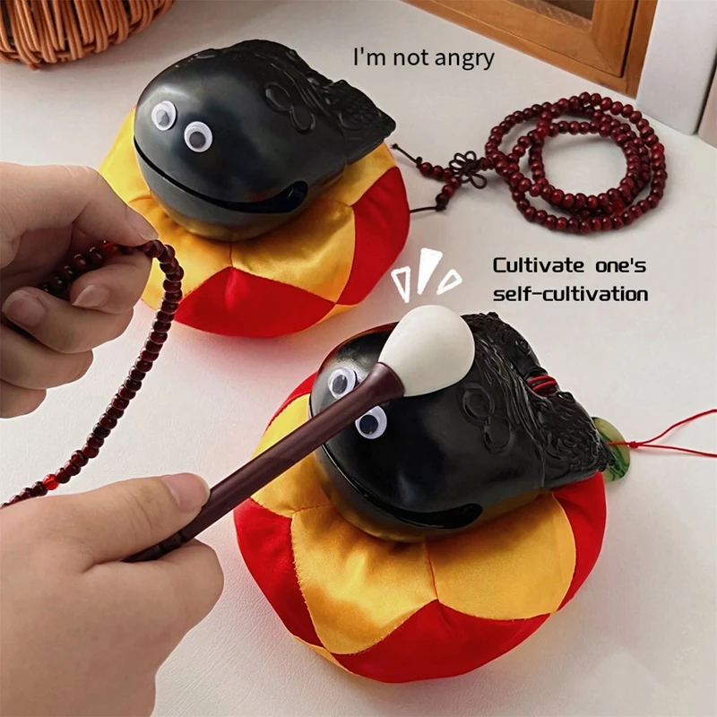 Meditation Heals Percussion Instruments Carved Croaking Percussion Musical Sound Frog Tone Block Toys Durable Easy To Use