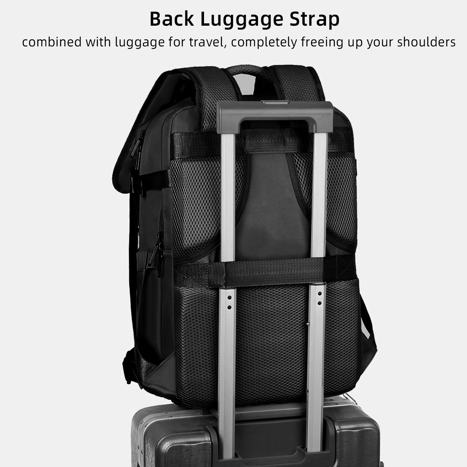 กระเป๋าเดินทางขนาดใหญ่ความจุกระเป๋าเป้สะพายหลัง 35L 18''Cabin กระเป๋าเดินทาง USB ชาร์จพอร์ตโรงเรียนกระเป๋าแล็ปท็อปสําหรับ Men & Women นักเรียนเดินป่า