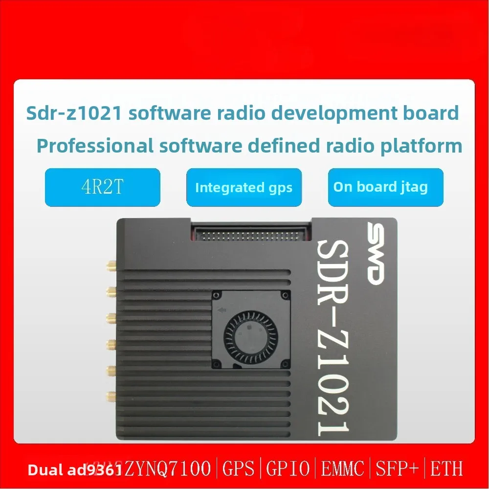 SDR-Z1021  AMR + FPGA 40-pin GPIO AD9361 development board, ZYNQ7100 10G optical port, openwifi Pluto SDR with CNC case