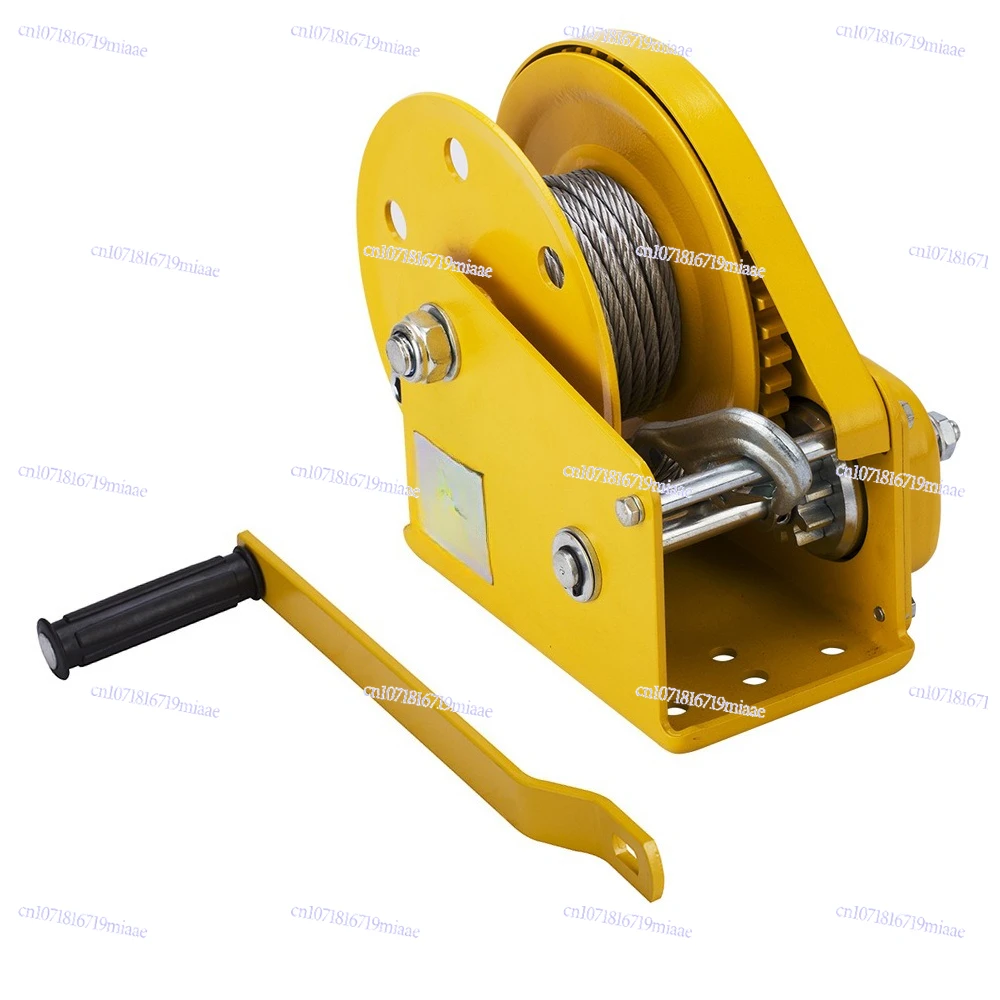 Hand brake winch Small household manual two-way self-locking winch Yacht trailer winch modification accessories