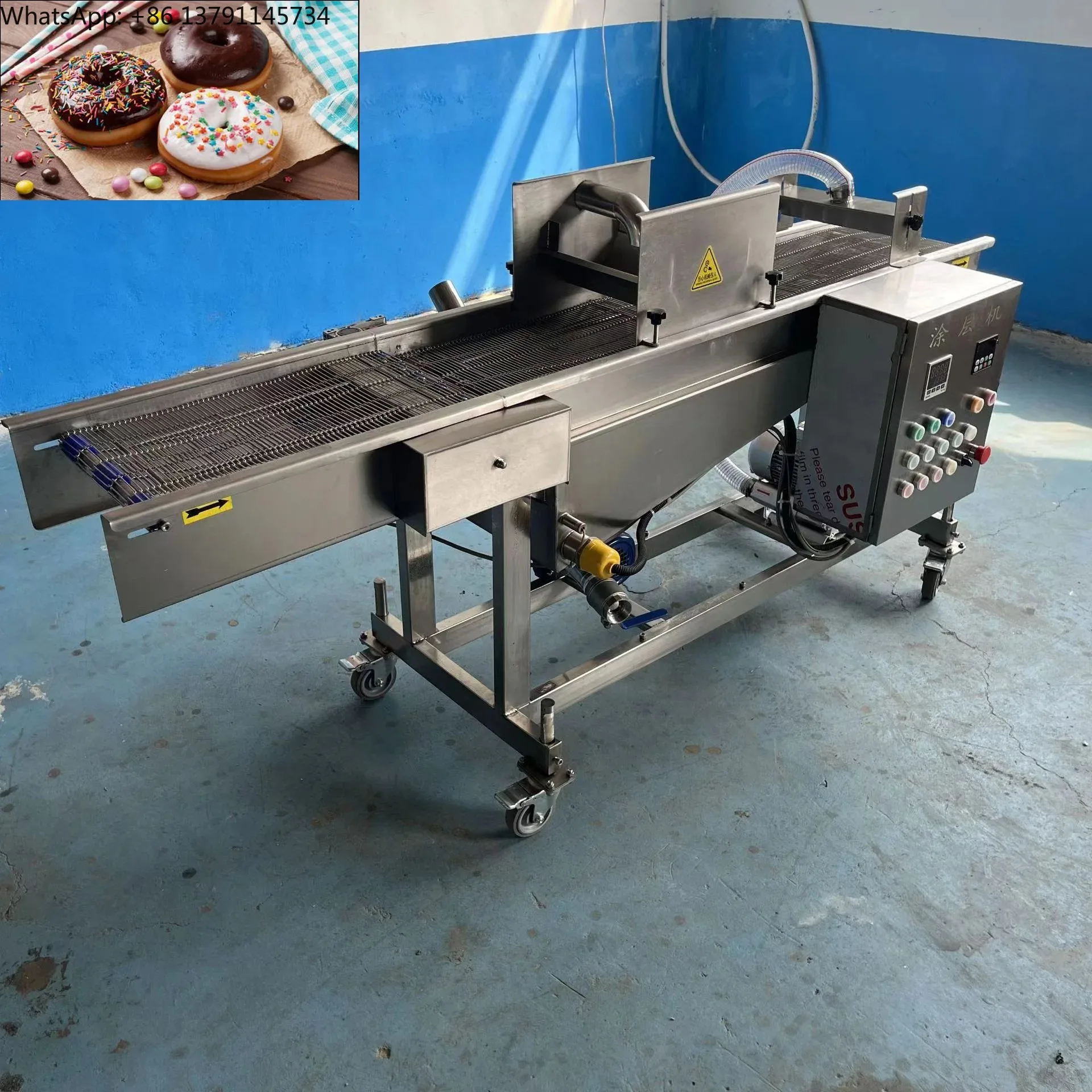 New Chocolate Melting Tempering Moulding Filling Enrobing Coating Cooling Machine