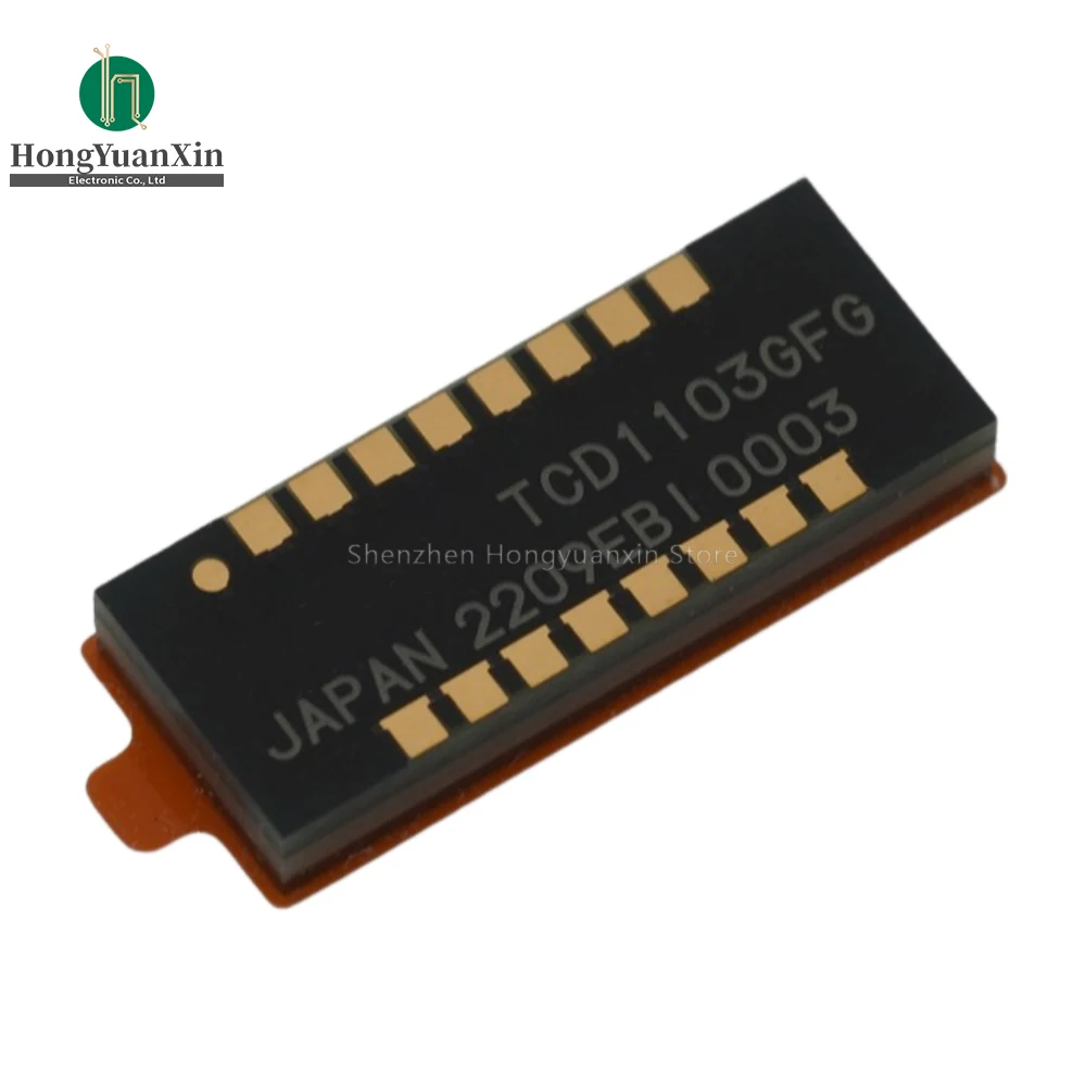 Original TCD1103GFG GLCC-16 High Sensitivity Low Voltage Linear CCD Image Sensor Only 3.0V Drive (MIN.)