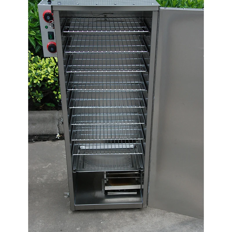 Máquina elétrica para fumar carne, alta eficiência, 5 camadas, carne, peixe-gato, máquina para fumar, forno de secagem, máquina para fumar frango