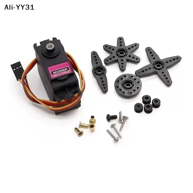 1 Set 180/360 Degree Digital Model Aircraft Vehicle Robotic Arm Steering Servo SG90 MG996R Metal Standard Servo