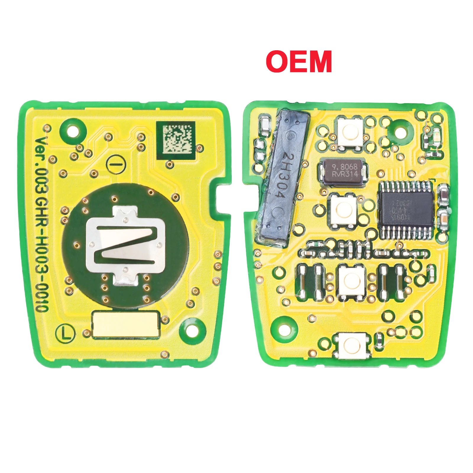 KEYECU OEM Board 313.8MHz 433MHz ID47 Remote Key Fob For 2013 2014 2015 2016 2017 Honda Accord Civic MLBHLIK6-1T MLBHLIK6-1TA