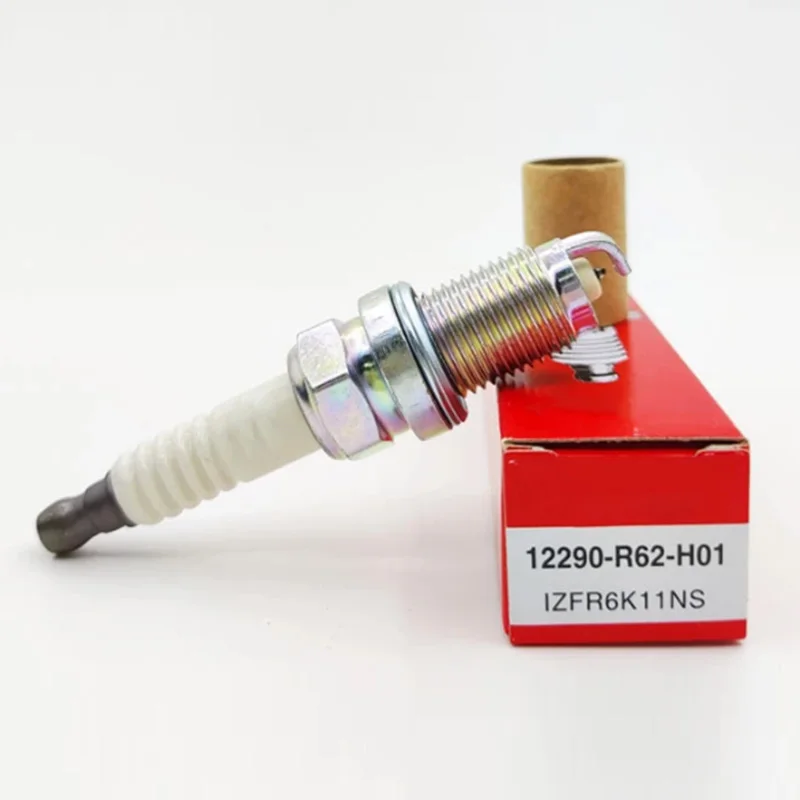

4/6PCS 12290-R62-H01 IZFR6K-11NS Iridium Spark Plug for Honda Accord Civic CRV Element 2.0L 2.4L 3.2L Acura CL MDX RSX 3.5L 3.7L
