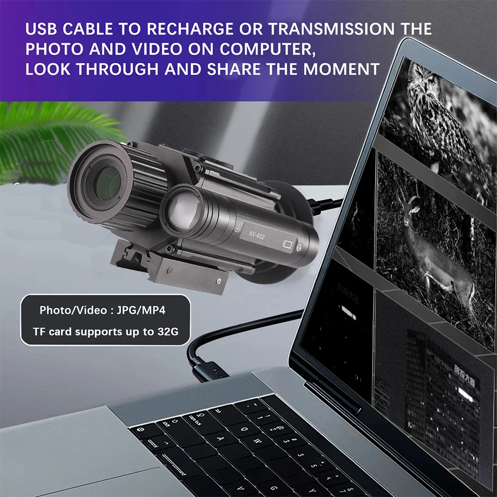 NV-002 HD Numérique Vision Nocturne 1080P Caméra Vidéo Infrarouge Monoculaire Multiple Image Mode Crosshair html Nuit Vue Portée