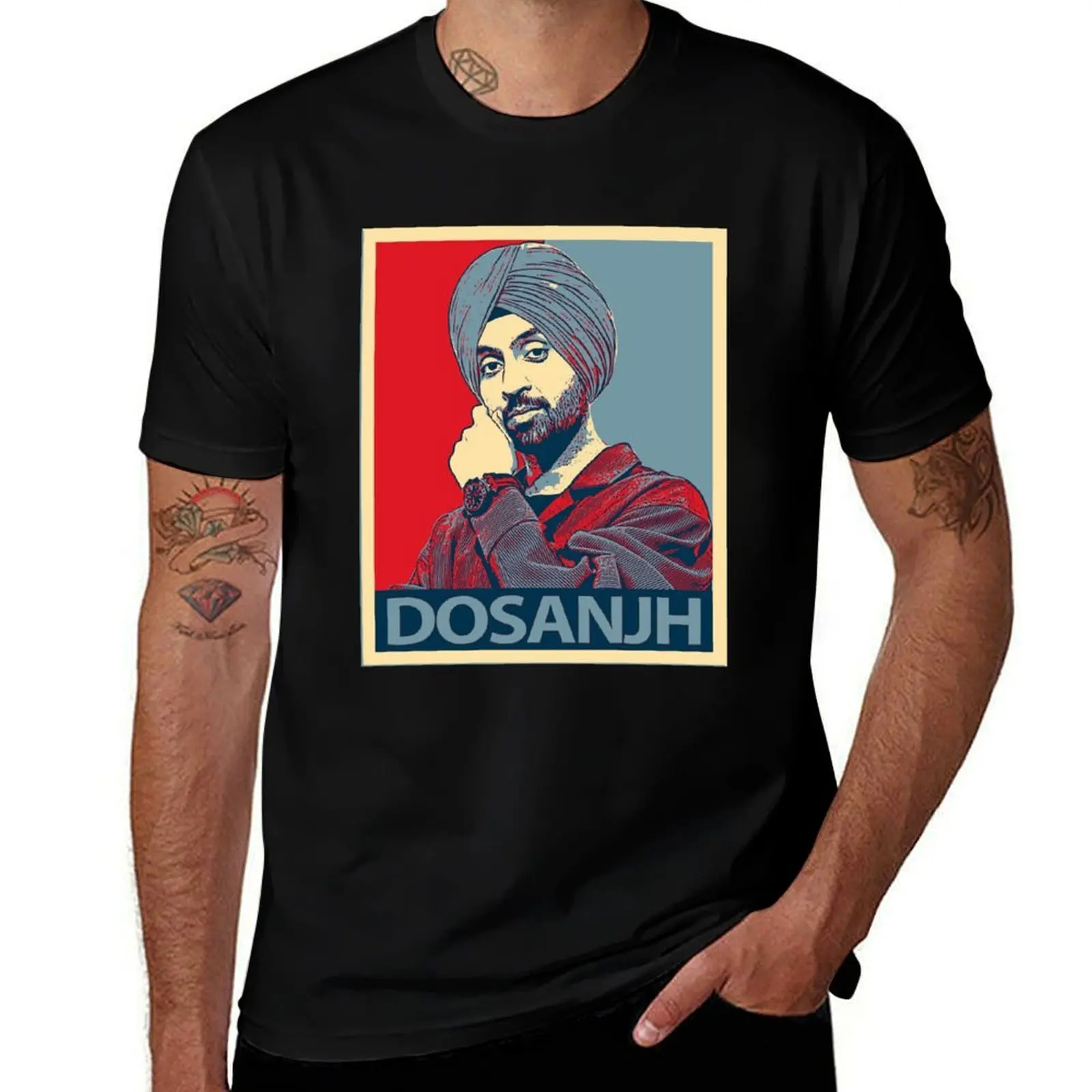 

Diljit t luxury with brand t Dosanjh shirts personalised men t shirt prints shirt T-Shirt cotton 100%