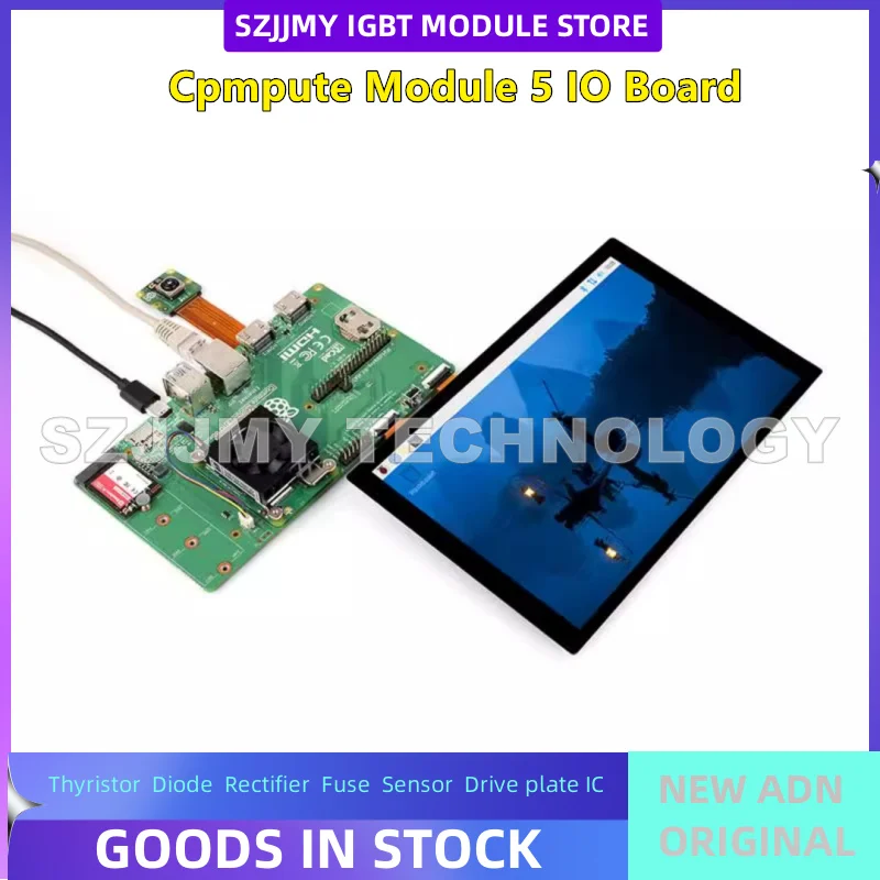 

Raspberry Pi CM5 Computing Module Core Board Expansion Board Bottom Board Compute Module 5 IO Board NEW ORIGINAL IN STOCK