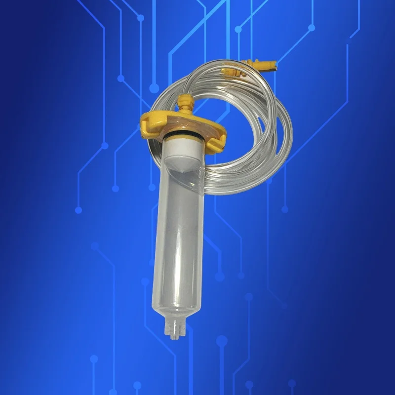 ‌30cc Pneumatic Syringe Kit for EFD Systems | Robot Adapter with Luer Lock Valve & Blunt Tips + FS‌