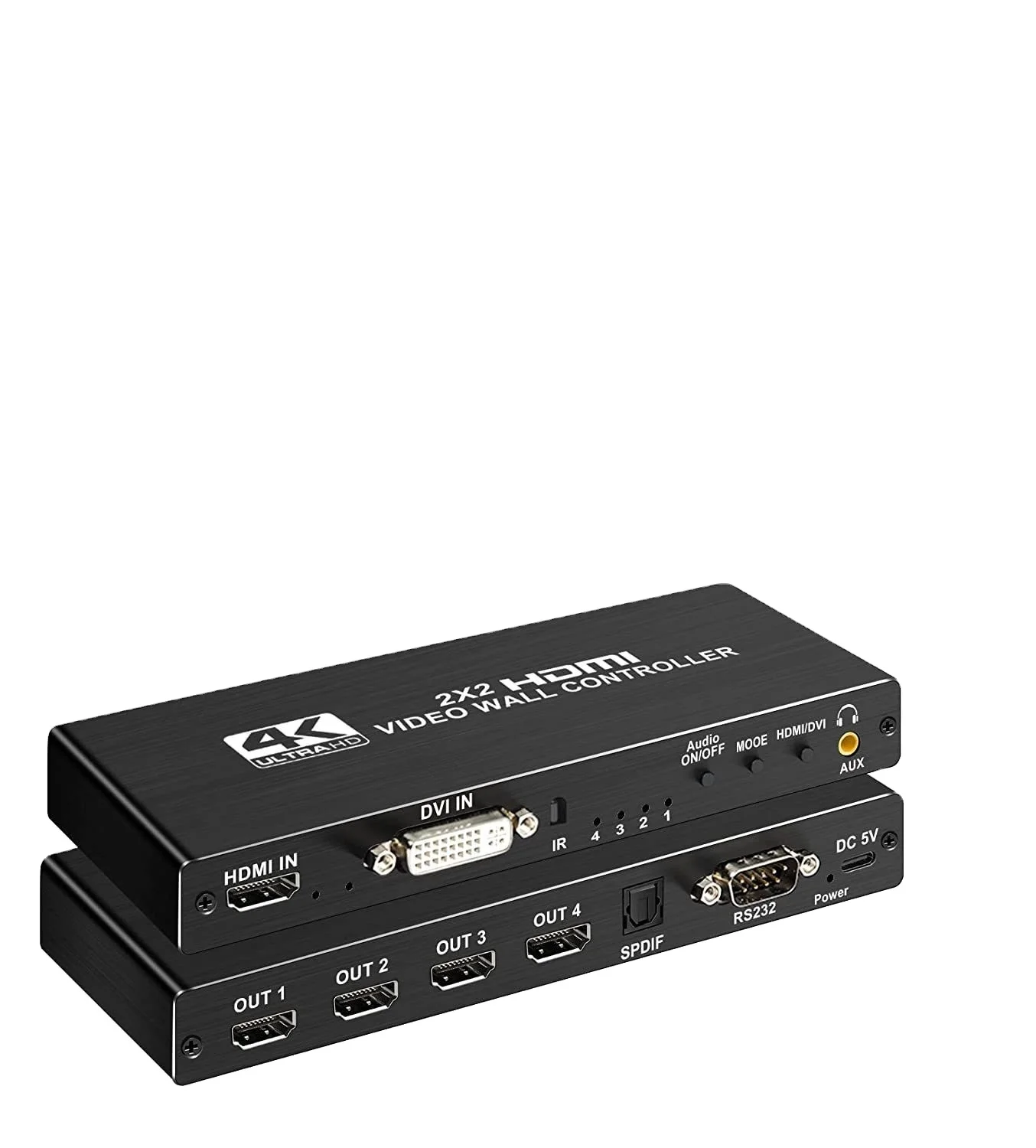 

2x2 HDMI DVI TV Video Wall Controller Processor 1X2 1X4 1X3 3X3 3x1 4X1 Multi Video Screen Processor Switcher Video Wall Screen