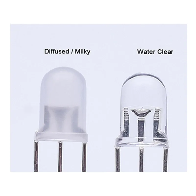 100PCS F3mm / F5mm Two-color LED, Red-Green / Red-Blue Red-Yellow Common Cathode Common Anode, Indicator Lamp Diffused & Clear