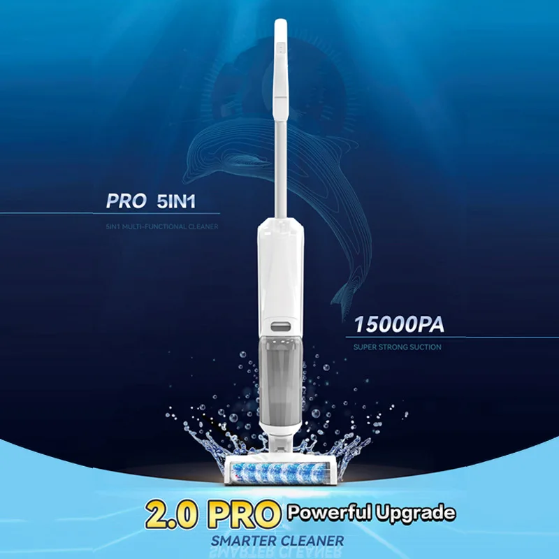 

Washing machine Customized household wet and dry vacuum cleaner Intelligent drying electrolysis water towing and sweeping machin