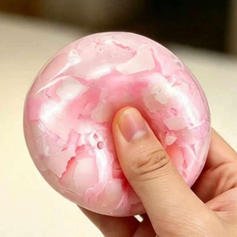 Multiple Series Squishy Stress Balls Slow Rebound Wax Skin Squeeze Toy Adult Quiet Sensory Fidget Toy Soothing Relieving Stress