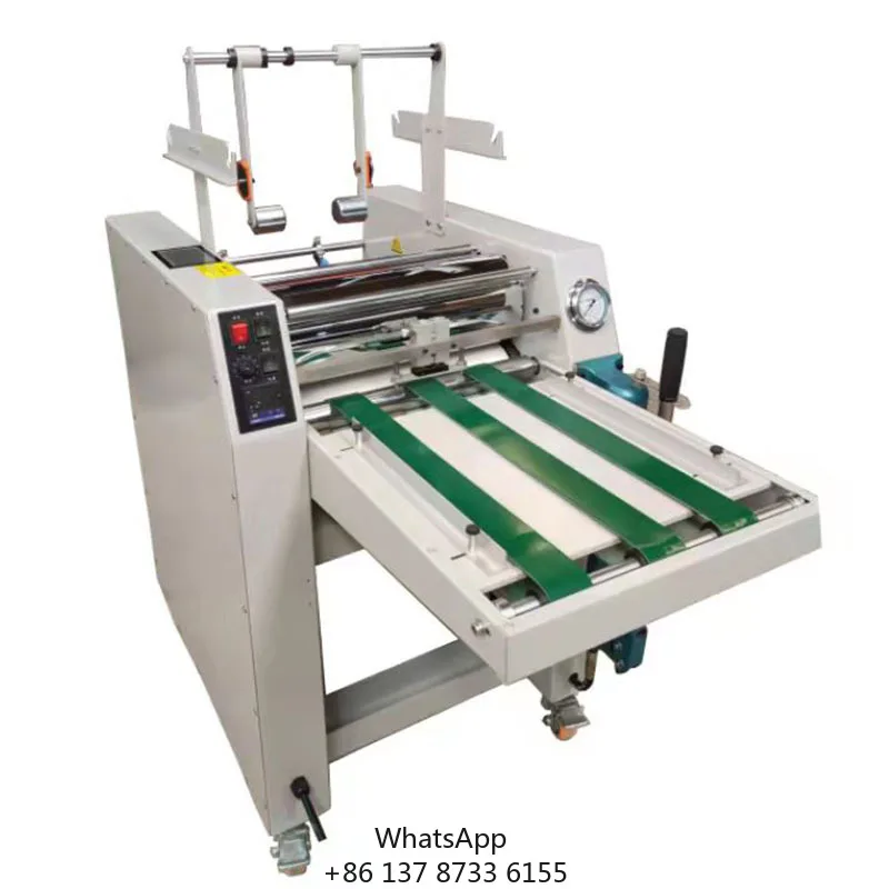 Works Quickly And Efficiently Conveyor Belt Feeding Automatic Laminating Machine