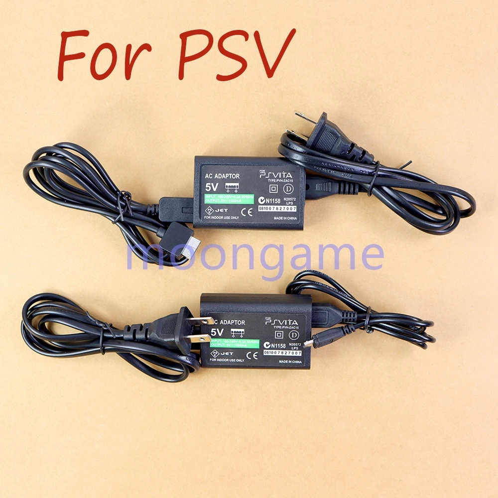 5セット-新品-充電器-電源-acアダプター-ps-vita-1000-2000用-usb充電ケーブル-コード-psv1000-psv2000用-eu-usプラグ