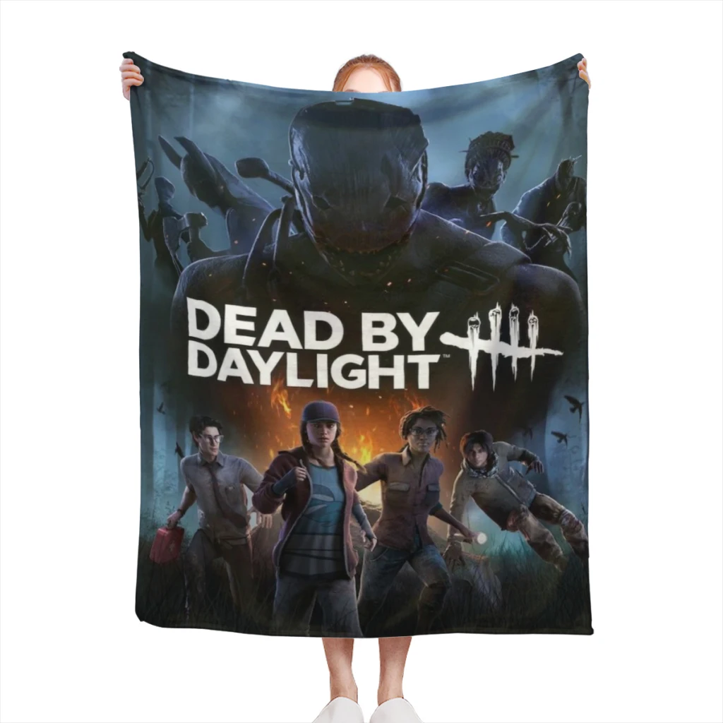 Video Game Dead By Daylight Comfortable Flanne Blanket Comforter Flannel Soft throw Blankets Warm Home and Decoration