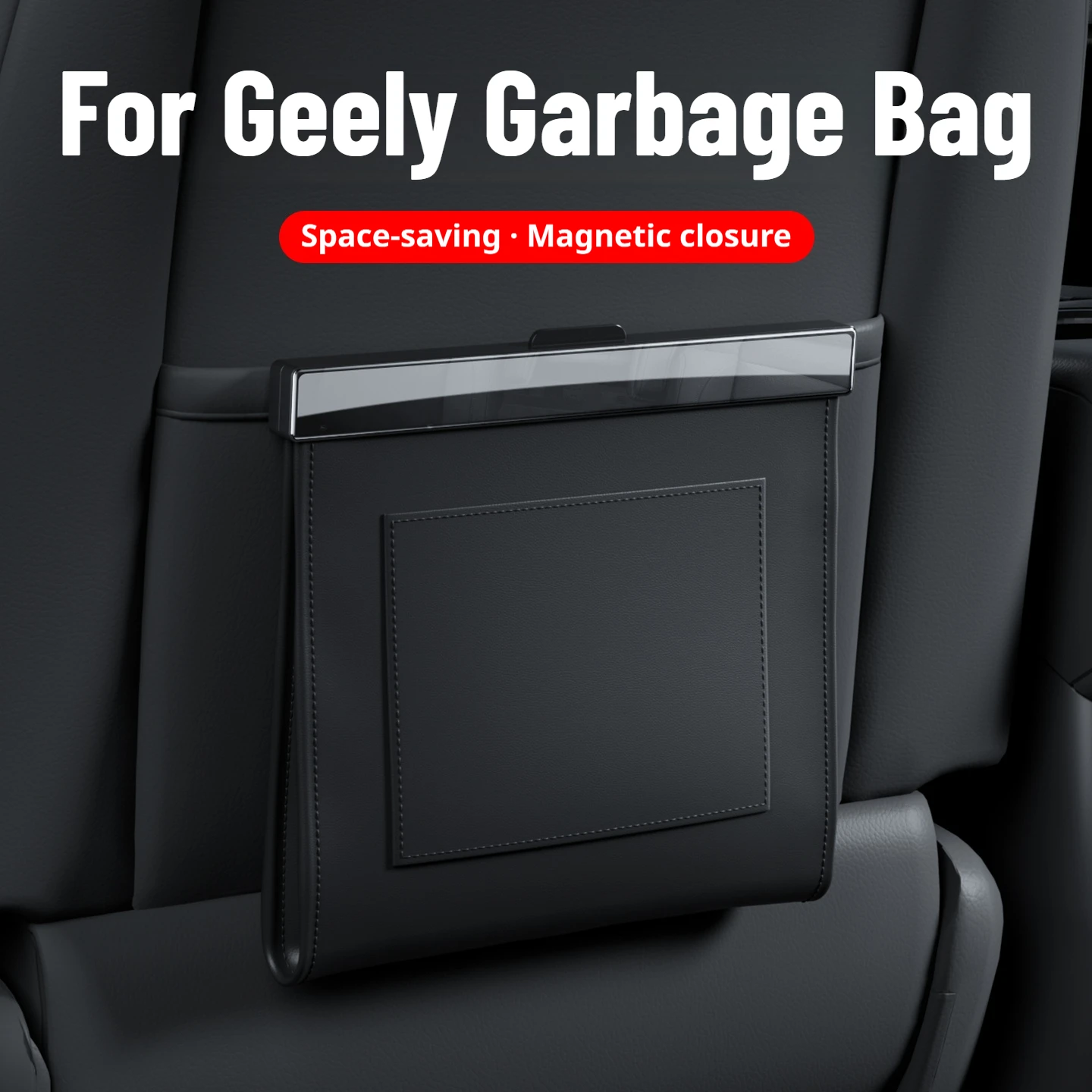 For Geely Monjaro Xingyue L Tugella Emgrand L Preface L8 Car Hanging Trash Bag Multipurposes Seat Back Organizer Car Accessories