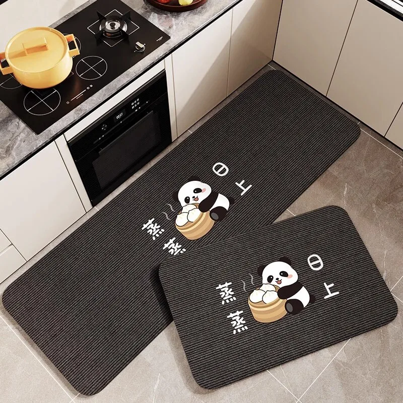 oil-proof and non-slip erasable special foot pad water-absorbing and cutting carpet
