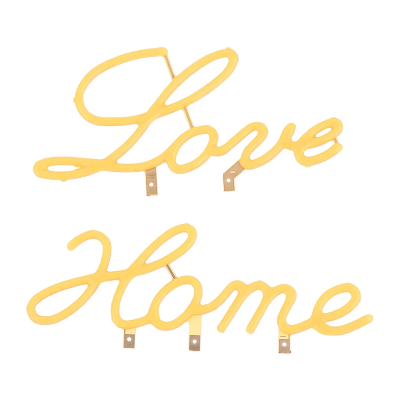LOVE DC 3V COB LED Edison Micro LED Filament Candle Diode Holiday Party Birthday Love Letter Decoration