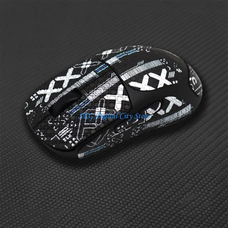 

U75B Mouse Grip Tape Skin Side Stickers Absorbs Sweat for Ninjusto V2 Sticker Enhances Control Adhesive