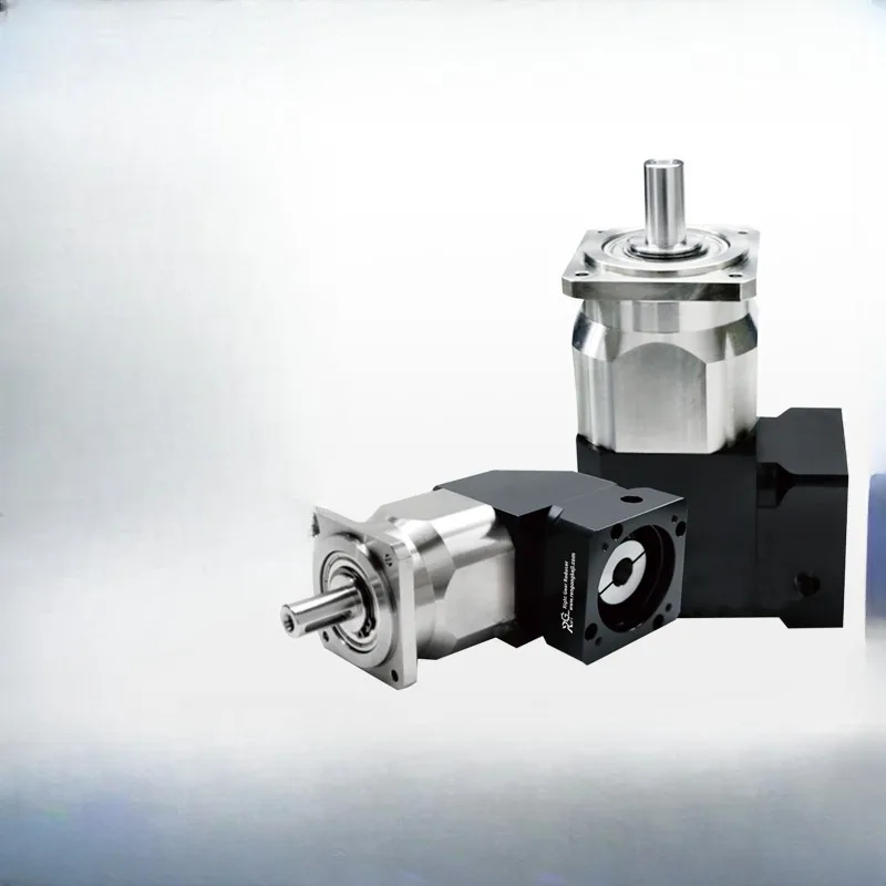 90 degree high precision planetary gear reducer with 57 86 stepper servo motor reducer