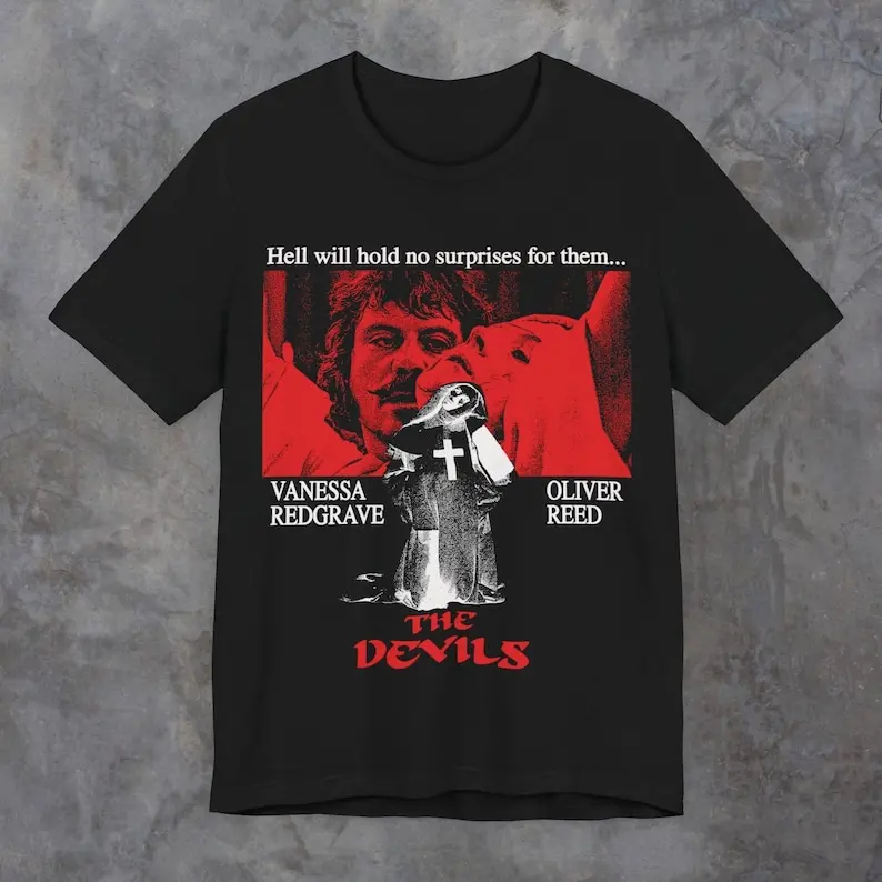 

Ken Russell's The Devils 1971 Black Shirt