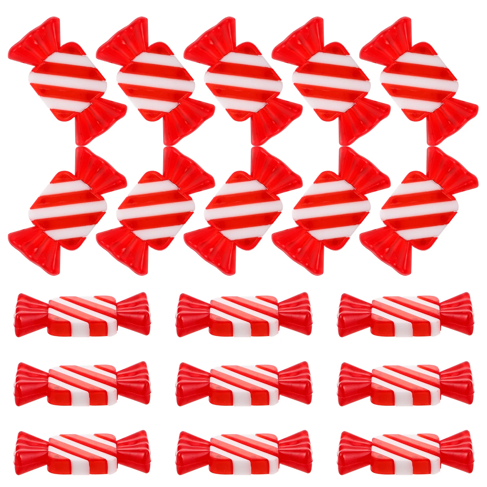 

20Pcs Candy Hanging Ornament Christmas Tree Decorations Faux Sweet Pendants Xmas Decorations for Holiday Party