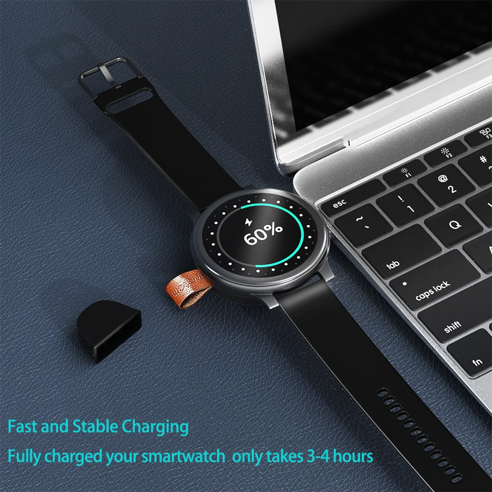 Магнитное зарядное устройство с USB-портом для смарт-часов Samsung Galaxy Watch Active 2 Galaxy Watch 3 4, аксессуары для беспроводного зарядного устройства