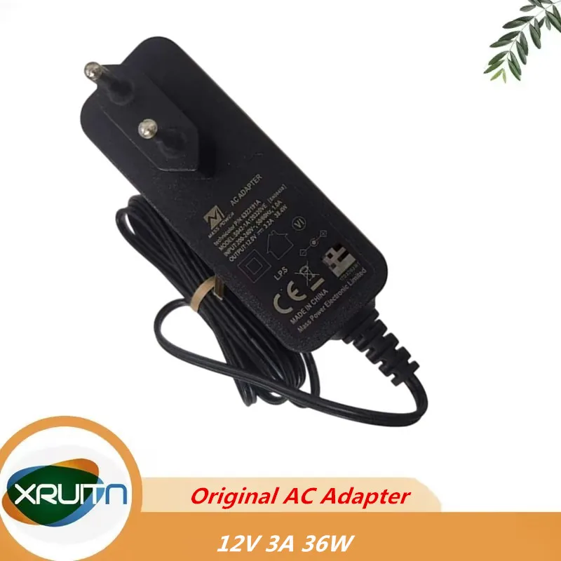 New Genuine APD WA-30J12R AC Adapter 12V 3A 36W Charger for Fortinet FortiGate Firewall 60D 90D 30E 50E 60E 80E FSP036 FG-61F