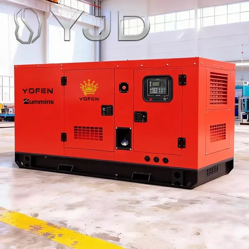 Yofen 100kva 120kva 150kva 200kva 500kva Mobile Portable Silent Diesel Power Generators ATS GF3 Model Manufacturer Price