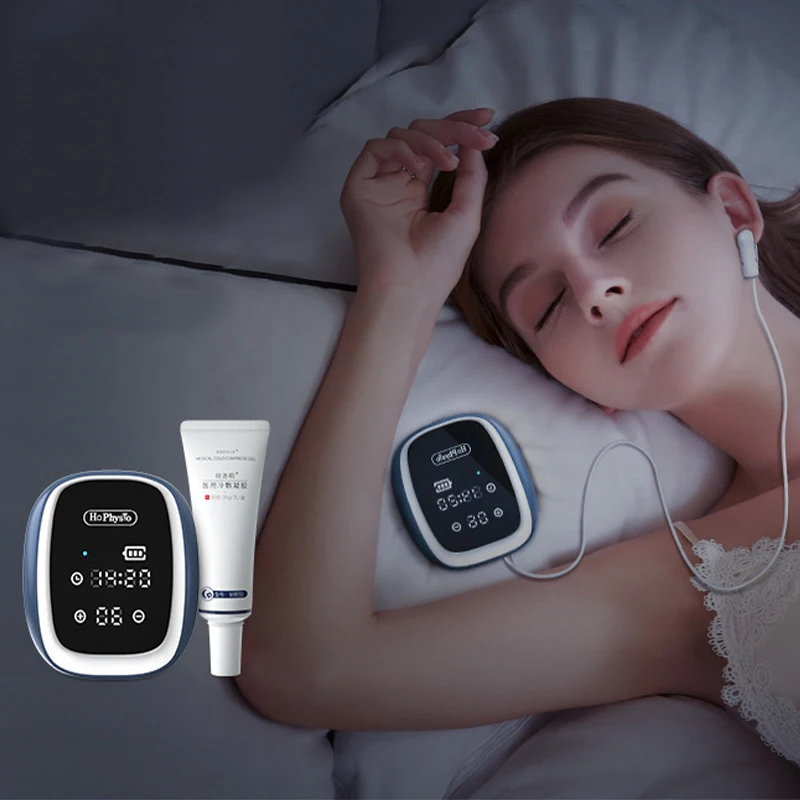 Effective Sleeping Aid Instrument Insomnia Device CES Therapy Sleep Helper EMS Anxiety Pressure Depress Relief Migraine Hypnosis