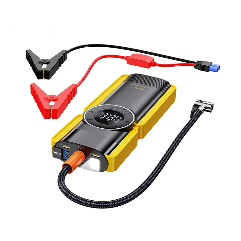 appropriatRemax Portable car jump start 8000mAh battery OEM jump starter car jump starter fast power bank emergency power supply