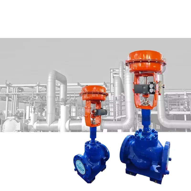 DN200 Class600 ANSI Cast Steel Pneumatic High Pressure Control Valve for Water OEM Customizable