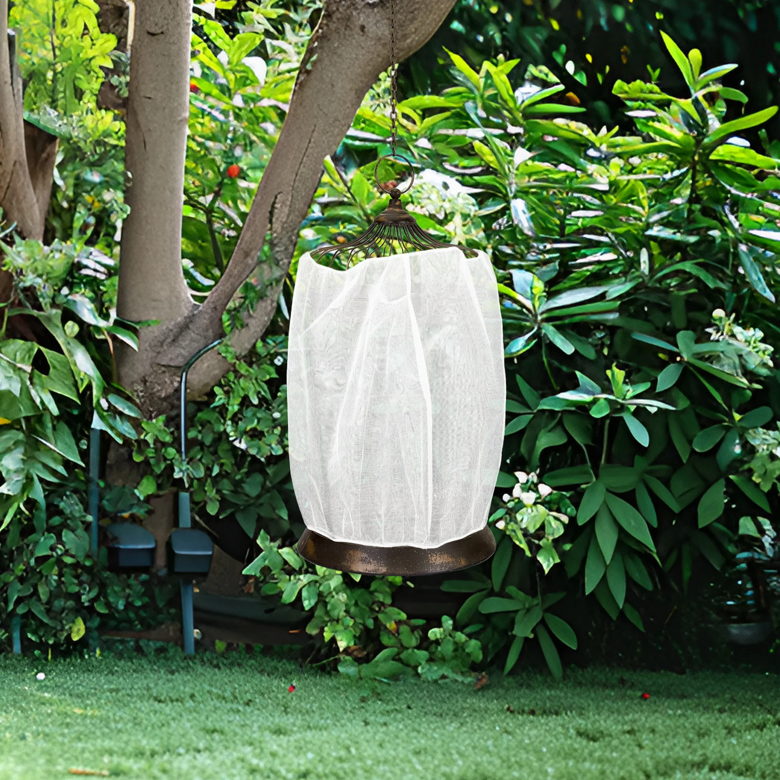 

Bird Cage Cover Anti-Splash Mesh Skirt Parrot Cage Net Easy Install Washable Cover For Indoor Birdcage Food