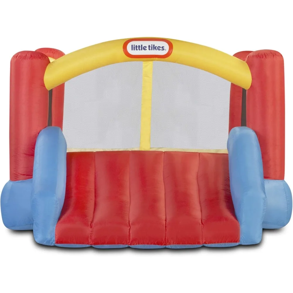 Inflatable Bouncer with Heavy-Duty Blower, GFCI Protection, Stakes, Repair Kits, and Storage Bag