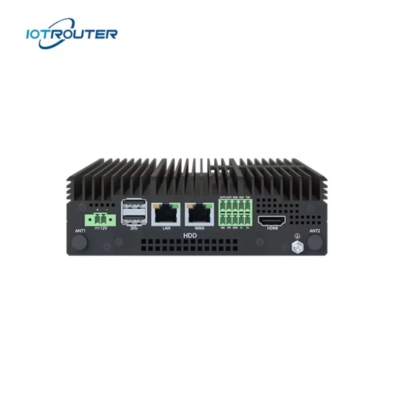 Low Power Consumption RS485 Edge AI Computing Box with 2TB Storage Capacity for Gateway with AI Computing Available