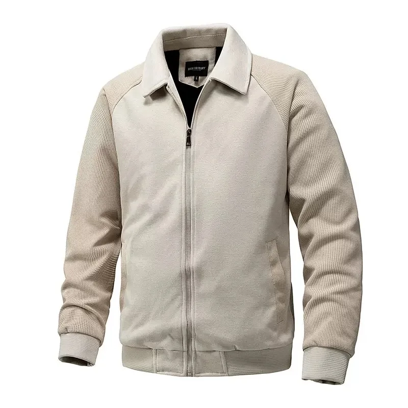 Autumn and Winter New Fashion Trendy Thickened Padded Warm Jacket Men's Casual Loose Sport Windproof Plus Size Jacket M-2XL