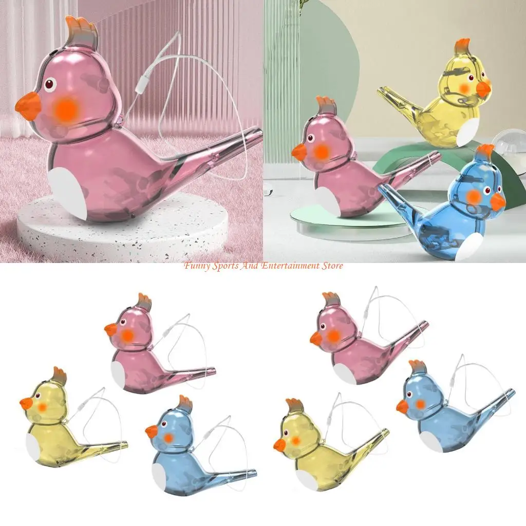 C4DE 3lots Bird Water Whistles Funny Toy Kids Musical Toy Noise Makers Party Favor