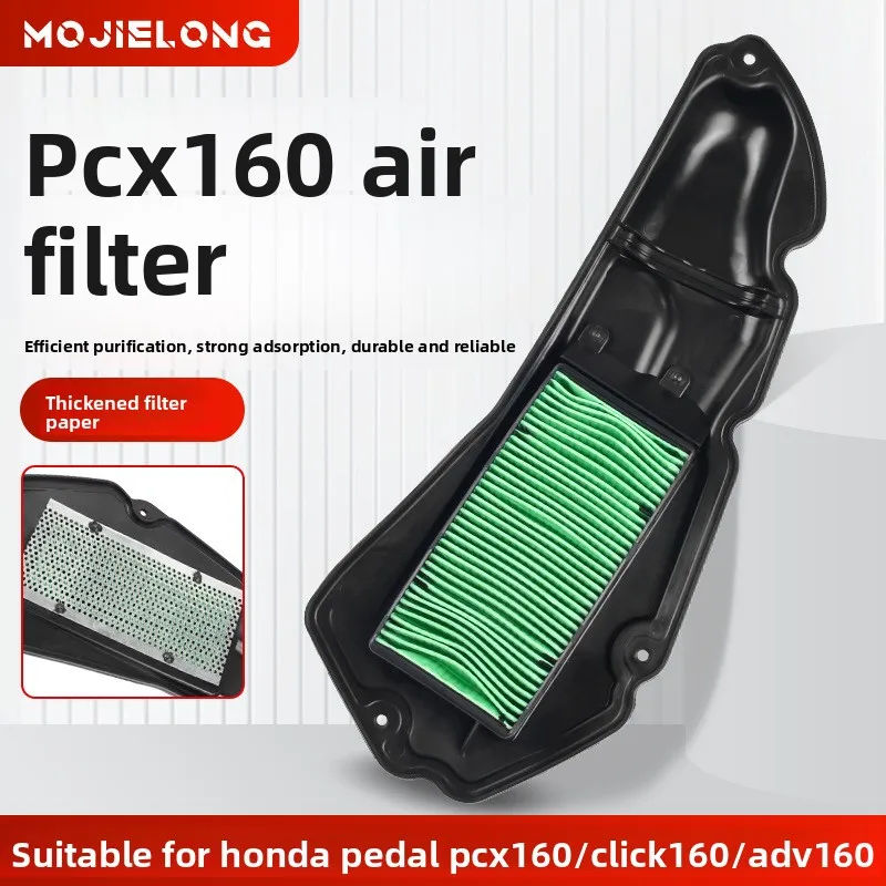 

Suitable for motorcycles: Honda PCX160, ADV160, CLICK160 engine air filter. 2021 - 2023 PCX125, 2021 - 2023 motorcycle spare par
