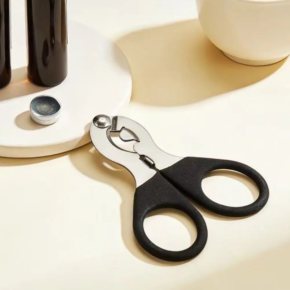 Sturdy Stainless Steel Oral Liquid Bottle Opener Quick Remove Lightweight Can Opener Effortless Manual Cap Remover for Home