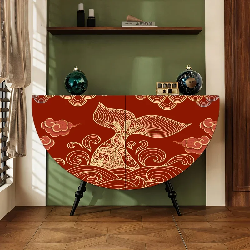 

French retro home entrance cabinet bedroom storage cabinet