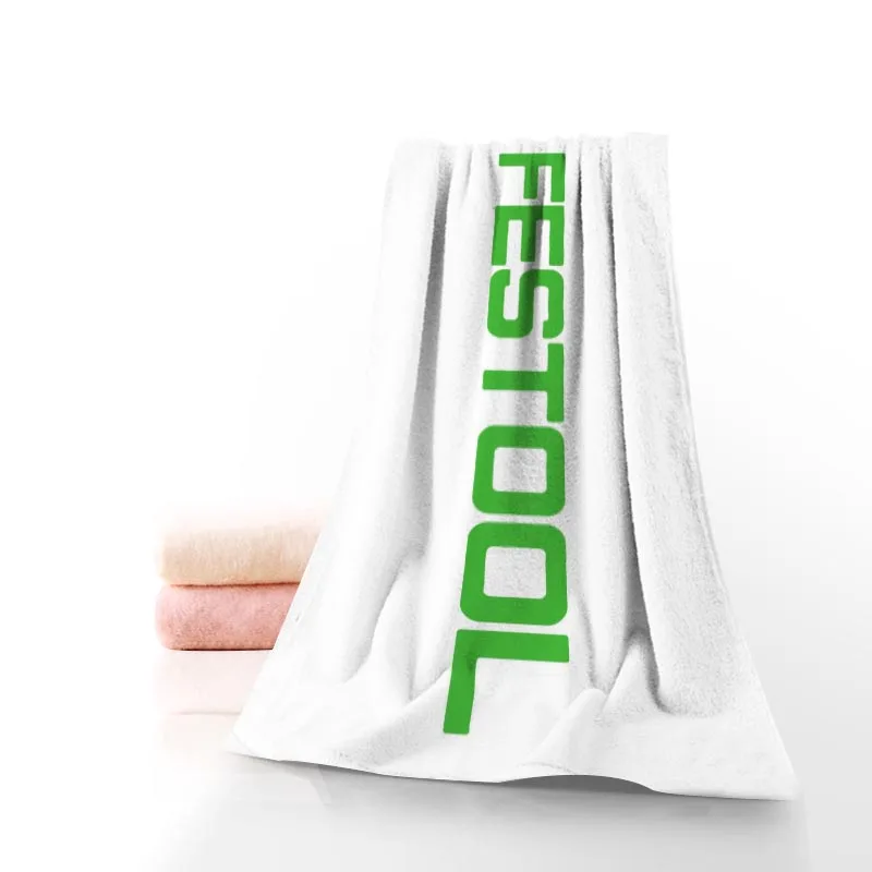 Festool Logo Towel Printed Cotton Face/Bath Towels Microfiber Fabric For Kids Men Women Shower Towels 70X140cm